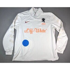 Nike x Off-White Mercurial NRG Jersey White World Cup Mens Large AA3300-100 Used
